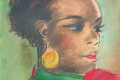 Milivoj-Uzelac_PortretCrnePlesacice_1938_pas-aq_41x36cm_1