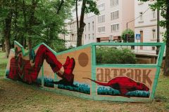 Jedinstvena street art galerija  na Ribnjaku