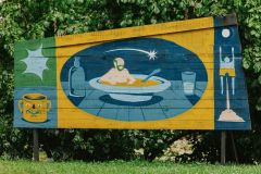 Jedinstvena street art galerija  na Ribnjaku