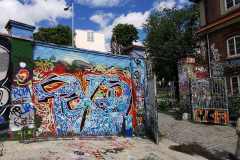 Minhenski graffiti Hall of Fame – Tumblinger Strasse