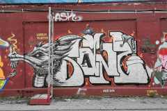 Minhenski graffiti Hall of Fame – Tumblinger Strasse