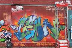 Minhenski graffiti Hall of Fame – Tumblinger Strasse