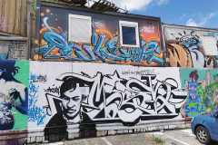 Minhenski graffiti Hall of Fame – Tumblinger Strasse