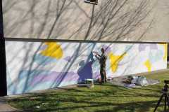 Mural SRETNA SLIKA na Knežiji