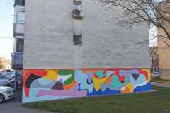 Mural SRETNA SLIKA na Knežiji