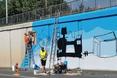 Novi mural na Čulinečkoj