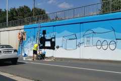 Novi mural na Čulinečkoj