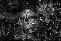 Metaverse 1 - digitalna slika, print 150 x 330 cm Ivan Jerončić Grba