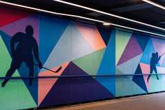 Grupa Zid  oslikala  mural "Pothodnik budućnosti"