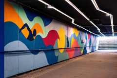 Grupa Zid  oslikala  mural "Pothodnik budućnosti"