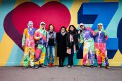 Grupa Zid  oslikala  mural "Pothodnik budućnosti"