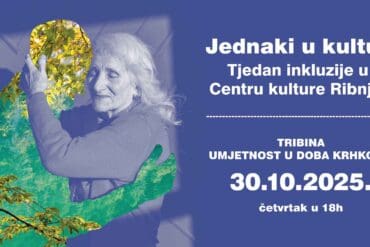 Tribina “Umjetnost u doba krhkosti – kad pozornica postane bolesnikova soba”