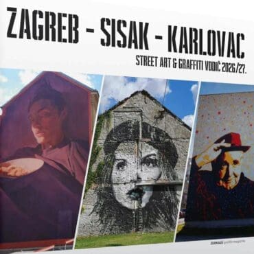 Stiže 3. izdanje Street art & Graffiti vodiča | Prvi put regionalni pregled urbane umjetnosti