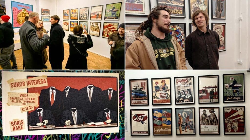 Boris Bare i njegova izložba “Sukob interesa” u Galeriji WIDE