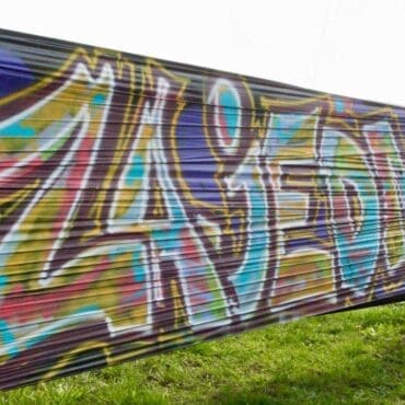 Umjetnost koja gradi: Zabočki srednjoškolci sprejevima protiv govora mržnje