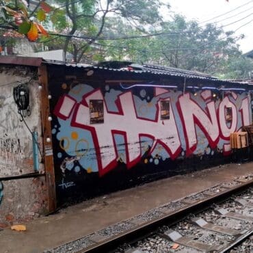 Ulična umjetnosti glavnog grada Vijetnama